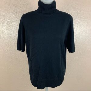 Designers Originals Midnight Black Turtleneck Sweater